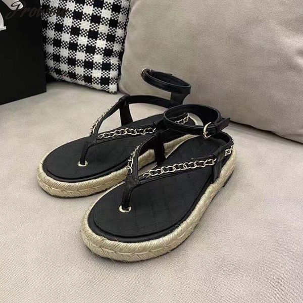 flip flops genuine leather women sandals ankle strap narrow bands summer beach shoes mental chain decor design shoe, Black
flip flops genuine leather women sandals ankle strap narrow bands summer beach shoes mental chain decor design shoe, Black