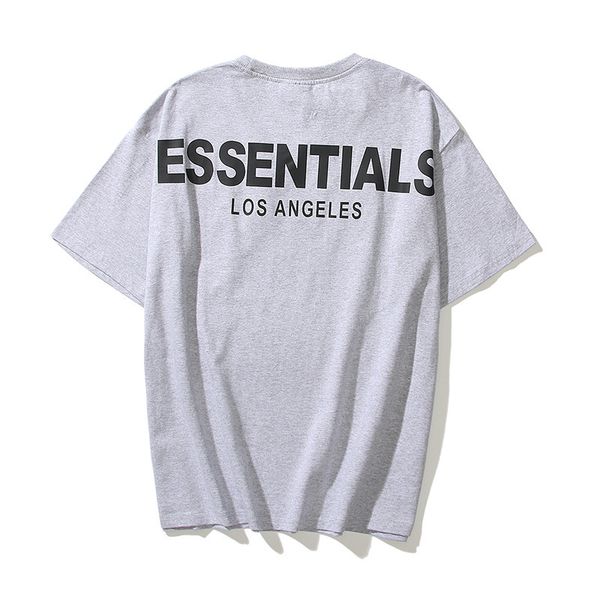 fog essentials reflective letter los angeles la short sleeve high street men's and women's loose simple t-shirt, White;black
fog essentials reflective letter los angeles la short sleeve high street men's and women's loose simple t-shirt, White;black