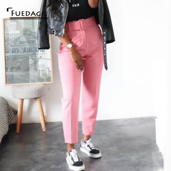 women's pants & capris fuedage pink elegant high waist sashes solid straight long office lady fashion summer casual loose trousers, Black;white
women's pants & capris fuedage pink elegant high waist sashes solid straight long office lady fashion summer casual loose trousers, Black;white