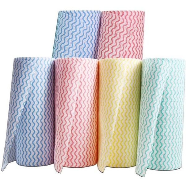 disposable dish cloths cleaning towel kitchen rag multi-functional household cleaner dry/wet oil wash cloth no paper towel (6 ro
disposable dish cloths cleaning towel kitchen rag multi-functional household cleaner dry/wet oil wash cloth no paper towel (6 ro