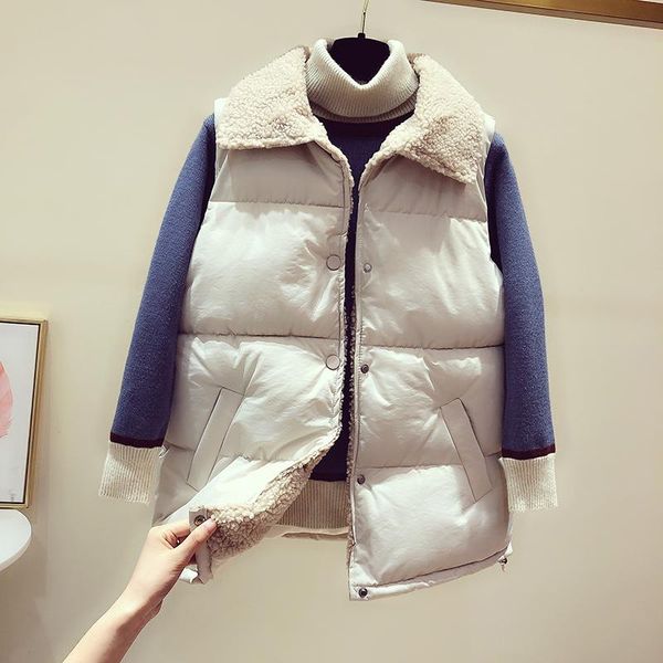women's vests wholesale 2021 autumn winter selling fashion casual female nice warm vest outerwear mp627, Black;white
women's vests wholesale 2021 autumn winter selling fashion casual female nice warm vest outerwear mp627, Black;white