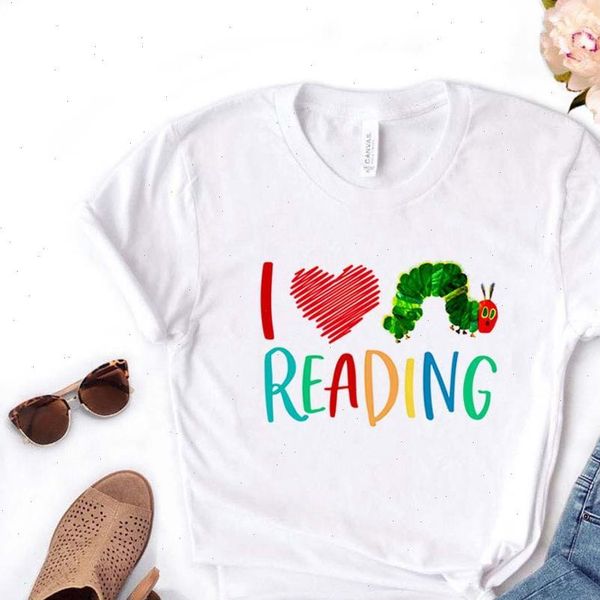 women t shirt i love reading print tshirt women short sleeve o neck loose t shirt ladies causal tee shirt clothes, White
women t shirt i love reading print tshirt women short sleeve o neck loose t shirt ladies causal tee shirt clothes, White