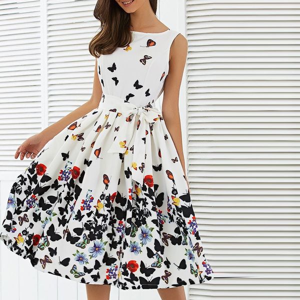 women sleeveless casual o-neck a-line knee-length print s-2xl 2021 polyester fashion summer sleeveless printing jl3g, Black;gray
women sleeveless casual o-neck a-line knee-length print s-2xl 2021 polyester fashion summer sleeveless printing jl3g, Black;gray