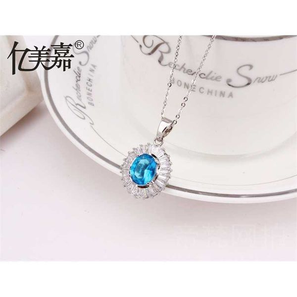 south korea east gate popular copper micro inlaid collar bone chain live zircon pendant, Black
south korea east gate popular copper micro inlaid collar bone chain live zircon pendant, Black