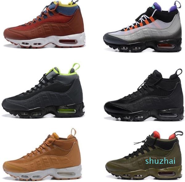 Fashion Cushion Boots Black Green Brown Men's 95 Ankle Hight Top 95s Waterproof Work Boot Men Shoes High quality
Fashion Cushion Boots Black Green Brown Men's 95 Ankle Hight Top 95s Waterproof Work Boot Men Shoes High quality