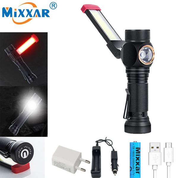 camping light cob t6 led work light usb rechargeable magnetic torch flexible waterproof portable emergency lantern
camping light cob t6 led work light usb rechargeable magnetic torch flexible waterproof portable emergency lantern