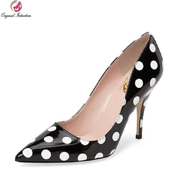 original intention super sweet women pumps 2021 high-quality pointed toe thin heels pumps popular shoes woman plus us size 4-15, Black
original intention super sweet women pumps 2021 high-quality pointed toe thin heels pumps popular shoes woman plus us size 4-15, Black