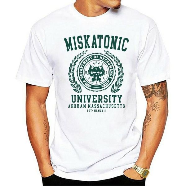 men's t-shirts retro miskatonic universität shirt cthulhu t-shirt lovecraft, White;black
men's t-shirts retro miskatonic universität shirt cthulhu t-shirt lovecraft, White;black