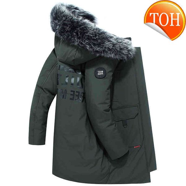 -30 degree 2022 winter brand casual fashion long parka 90% white duck down coat men windbreaker jacket with hooded mens clothes, Black
-30 degree 2022 winter brand casual fashion long parka 90% white duck down coat men windbreaker jacket with hooded mens clothes, Black