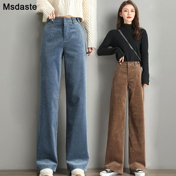 wide leg pants women corduroy stretchy elastic lady trousers high waist pantolone femme loose streetwear casual woman pants, Black;white
wide leg pants women corduroy stretchy elastic lady trousers high waist pantolone femme loose streetwear casual woman pants, Black;white