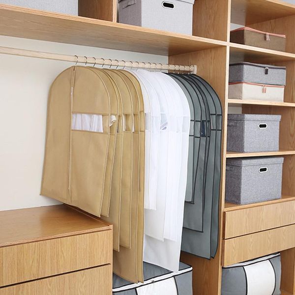 clothing & wardrobe storage hanging clothes dust cover coat suit long non-woven bag household products
clothing & wardrobe storage hanging clothes dust cover coat suit long non-woven bag household products