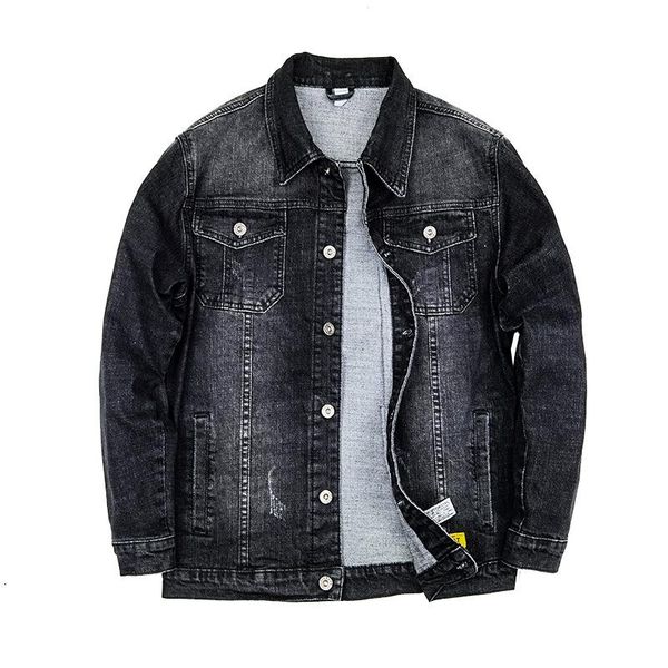 men's jackets black men jacket autumn denim clothing handsome jeans coats hip hop streetwear cotton soft stretch work clothes outerwear, Black;brown
men's jackets black men jacket autumn denim clothing handsome jeans coats hip hop streetwear cotton soft stretch work clothes outerwear, Black;brown