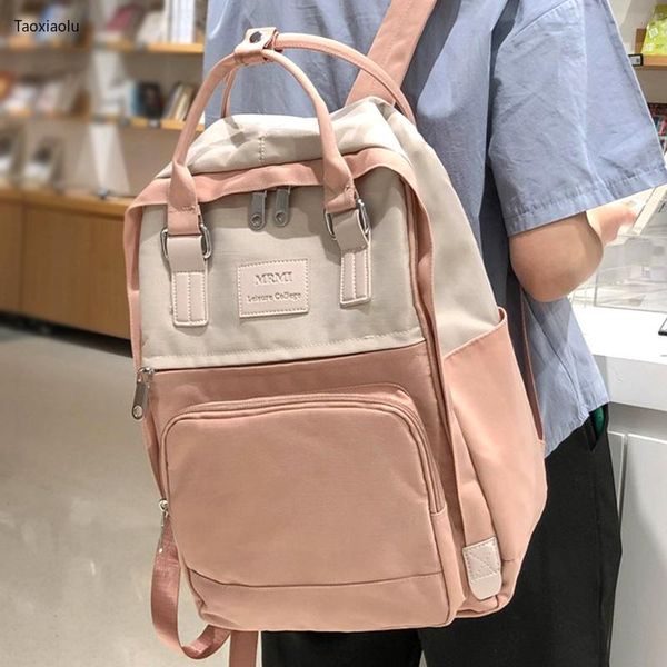 backpack taoxiaolu fashion women high school student bag large capacity for teenage girls boy travel waterproof black mochilas 
backpack taoxiaolu fashion women high school student bag large capacity for teenage girls boy travel waterproof black mochilas