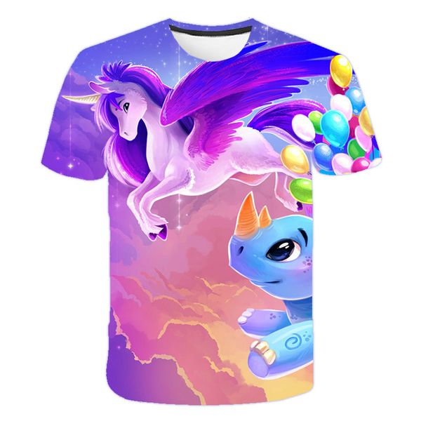 boy and girl unicorn t-shirt fashion childrens clothing personalized animation t-shirt casual wear 3d printed t-shirt, Blue
boy and girl unicorn t-shirt fashion childrens clothing personalized animation t-shirt casual wear 3d printed t-shirt, Blue