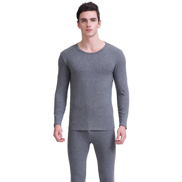 men's thermal underwear set autumn winters o neck long johns cotton pure color suits, Black;white
men's thermal underwear set autumn winters o neck long johns cotton pure color suits, Black;white