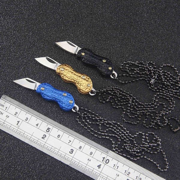 portable mini peanut necklace small outdoor portable camping unpacking home tourism fruit folding knife, Slivery;golden
portable mini peanut necklace small outdoor portable camping unpacking home tourism fruit folding knife, Slivery;golden