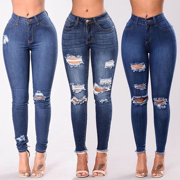 2021 new high waist push up denim women slim fit calca ladies ripped elastic ny hole vintage boyfriend jeans 88cd, Blue
2021 new high waist push up denim women slim fit calca ladies ripped elastic ny hole vintage boyfriend jeans 88cd, Blue
