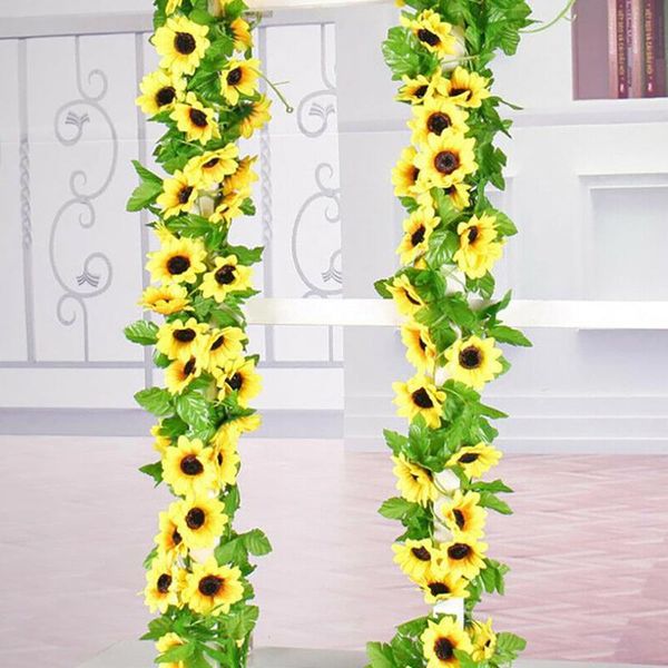 ivy leaf vines plants artificial plants artificial sunflower garland fake flowers home decor fake flowers 2.6m
ivy leaf vines plants artificial plants artificial sunflower garland fake flowers home decor fake flowers 2.6m