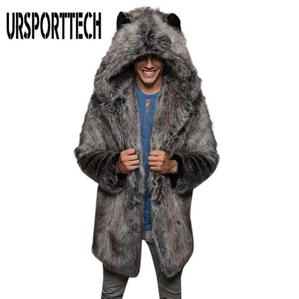 men's hooded motorcycle suit, large coat, sweater, winter synthetic fur warm et., Black
men's hooded motorcycle suit, large coat, sweater, winter synthetic fur warm et., Black
