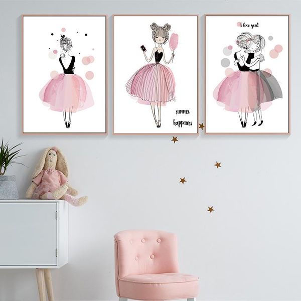 paintings pink dancing ballet girls friendship canvas painting art nordic posters and prints wall pictures for living room decor frameless
paintings pink dancing ballet girls friendship canvas painting art nordic posters and prints wall pictures for living room decor frameless