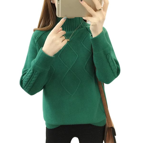 autumn winter knitted turtleneck sweater women loose casual soft long sleeve jumper ladies solid elasticity pullover female sx6u, White;black
autumn winter knitted turtleneck sweater women loose casual soft long sleeve jumper ladies solid elasticity pullover female sx6u, White;black