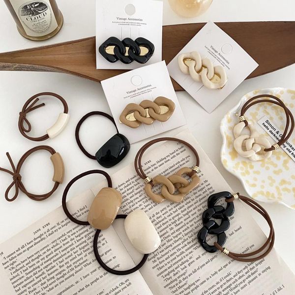 hair clips & barrettes rope set beautiful holder bands elastic ties accessories for women and girls ea, Golden;silver
hair clips & barrettes rope set beautiful holder bands elastic ties accessories for women and girls ea, Golden;silver