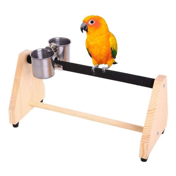 other bird supplies wood pet training play table platform cage perch with stainless steel cockatiel hanging bowl grinding grasping stand
other bird supplies wood pet training play table platform cage perch with stainless steel cockatiel hanging bowl grinding grasping stand