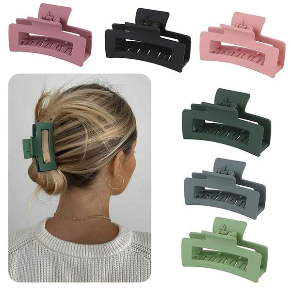 hair clips claw 6pcs strong hold rectangle set non slip catch clip bathroom outdoor pin
hair clips claw 6pcs strong hold rectangle set non slip catch clip bathroom outdoor pin
