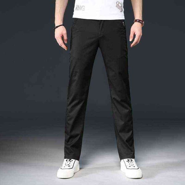 men's jeans 2021 summer thin casual korean youth solid color micro elastic straight slim fit men's long pants, Blue
men's jeans 2021 summer thin casual korean youth solid color micro elastic straight slim fit men's long pants, Blue