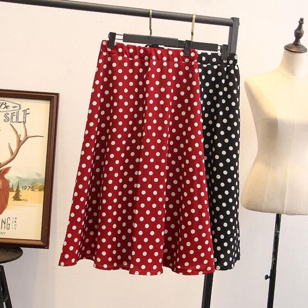 skirts ubetoku 2021 arrival spring summer women skirt fashion dot print plus size office lady clothing(bq25), Black
skirts ubetoku 2021 arrival spring summer women skirt fashion dot print plus size office lady clothing(bq25), Black