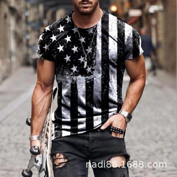 men's t-shirts 2021 summer american flag print casual fashion t-shirt round neck loose oversize muscle streetwear clothing man's t, White;black
men's t-shirts 2021 summer american flag print casual fashion t-shirt round neck loose oversize muscle streetwear clothing man's t, White;black