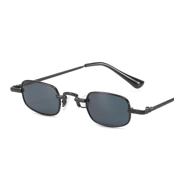 sunglasses retro fashion personality trend metal small box square women's classic art glasses uv400, White;black
sunglasses retro fashion personality trend metal small box square women's classic art glasses uv400, White;black