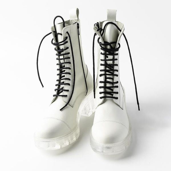 boots shoes med heel boots-women crystal lace up round toe 2021 white leather rock ankle rubber rhinestone transparent ladies lo, Black 
boots shoes med heel boots-women crystal lace up round toe 2021 white leather rock ankle rubber rhinestone transparent ladies lo, Black