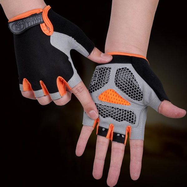 cycling gloves half finger men fitness tactics outdoor sports non-slip breathable, Black
cycling gloves half finger men fitness tactics outdoor sports non-slip breathable, Black
