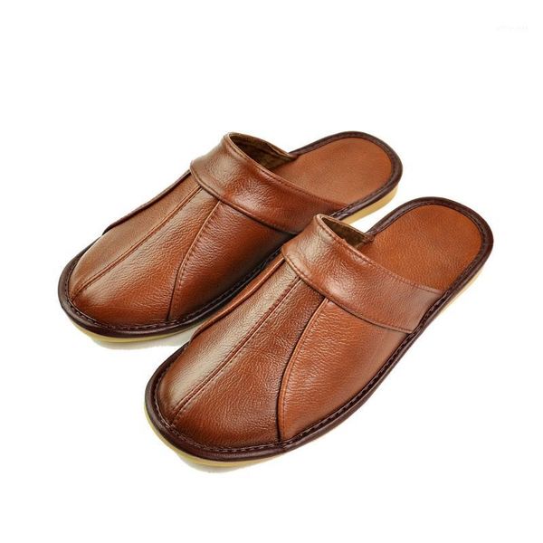 genuine cow leather slippers couple indoor non-slip men women home fashion casual single shoes pvc soft soles spring summer 5051, Black
genuine cow leather slippers couple indoor non-slip men women home fashion casual single shoes pvc soft soles spring summer 5051, Black
