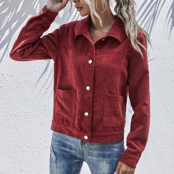 women's jackets autumn and winter corduroy casual wear coat jacket, women coats winter, for overcoat, Black;brown
women's jackets autumn and winter corduroy casual wear coat jacket, women coats winter, for overcoat, Black;brown