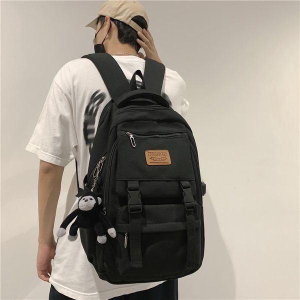backpack schoolbag male college student korean high school female large capacity computer bag
backpack schoolbag male college student korean high school female large capacity computer bag