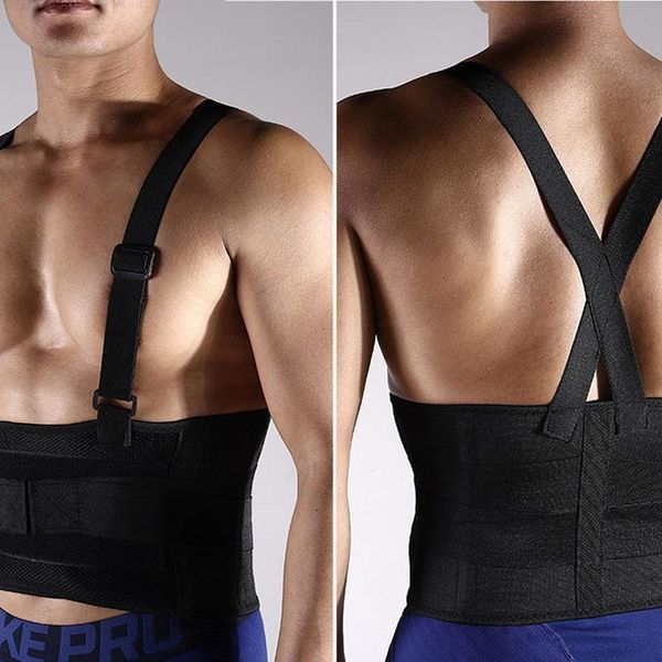 waist support adjustable belt men lumbar fitness weightlifting running back with shoulder straps breathable-40, Black;gray
waist support adjustable belt men lumbar fitness weightlifting running back with shoulder straps breathable-40, Black;gray