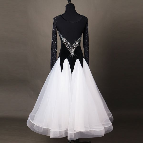new ballroom dance dress tango waltz standard dance dress flamenco dancing costumes modern dance clothing, Black;red
new ballroom dance dress tango waltz standard dance dress flamenco dancing costumes modern dance clothing, Black;red