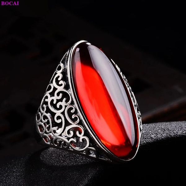 cluster rings bocai 100% sterling silver s925 fashion thai agate chalcedony hollow pure argentum gemstone jewelry for women, Golden;silver
cluster rings bocai 100% sterling silver s925 fashion thai agate chalcedony hollow pure argentum gemstone jewelry for women, Golden;silver