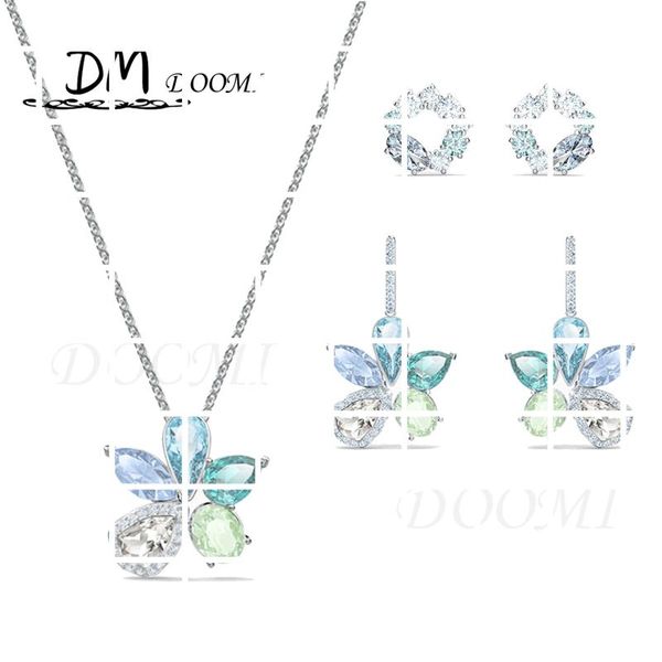 pendant necklaces swa1:1 2021 fashion jewelry blue green crystal sunny necklace intellectual and generous birthday holiday commemorative gif, Silver
pendant necklaces swa1:1 2021 fashion jewelry blue green crystal sunny necklace intellectual and generous birthday holiday commemorative gif, Silver