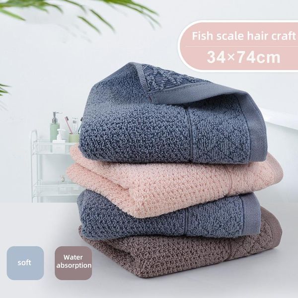 towel 100%cotton solid color face fish scale fast drying travel gym camping sports soft 34x74cm handchief thick
towel 100%cotton solid color face fish scale fast drying travel gym camping sports soft 34x74cm handchief thick