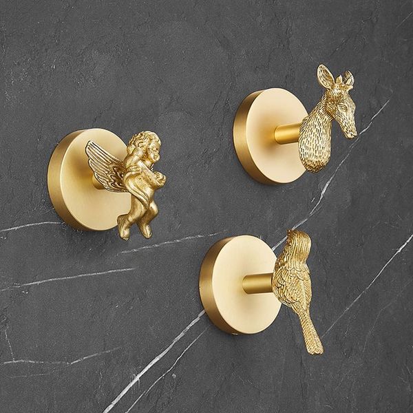 bath accessory set robe hooks bathroom hardware brushed gold brass animals towel hanger for clothes coat hat bag door hook holder
bath accessory set robe hooks bathroom hardware brushed gold brass animals towel hanger for clothes coat hat bag door hook holder