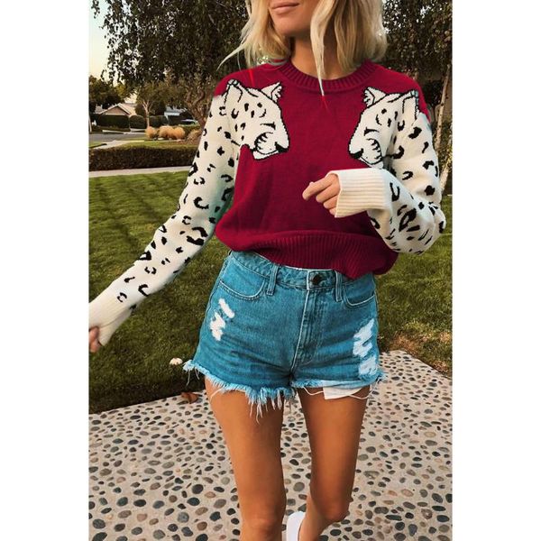 women's sweaters women long sleeve crew neck loose knitted sweater casual jumper plus size, White;black
women's sweaters women long sleeve crew neck loose knitted sweater casual jumper plus size, White;black