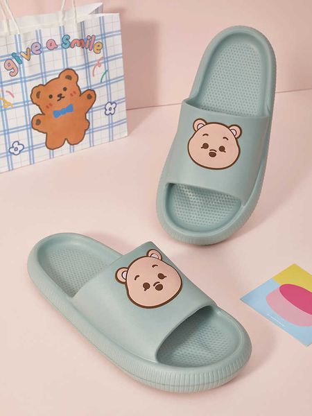 utune eva slides men summer outside beach shoes slippers non-slip cartoon bear home slipper for male indoor bath sandals women 210619, Black
utune eva slides men summer outside beach shoes slippers non-slip cartoon bear home slipper for male indoor bath sandals women 210619, Black