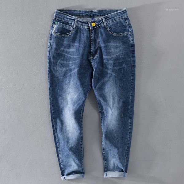 men's jeans 2021 spring and summer trendy denim trousers men brand for blue simple pants cotton ankle length stretch spodnie
men's jeans 2021 spring and summer trendy denim trousers men brand for blue simple pants cotton ankle length stretch spodnie