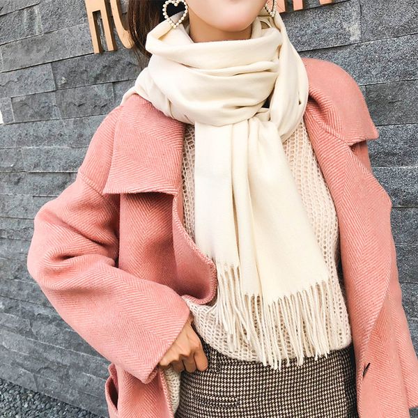 scarve imitation autumn and winter solid color shawl double-sided monochrome warm cashmere scarf activity gift, Blue;gray
scarve imitation autumn and winter solid color shawl double-sided monochrome warm cashmere scarf activity gift, Blue;gray