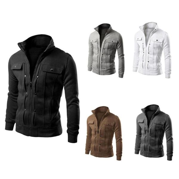 men's jackets mens slim fit autumn bomber fashion designed lapel cardigan coat windbreaker windproof outerwear parkas varsity jacket, Black;brown
men's jackets mens slim fit autumn bomber fashion designed lapel cardigan coat windbreaker windproof outerwear parkas varsity jacket, Black;brown