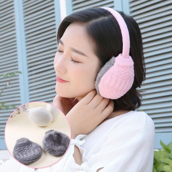 berets winter thicken fleece knitted plush cover soft solid ear warmer earmuffs protector earflap women fashion, Blue;gray
berets winter thicken fleece knitted plush cover soft solid ear warmer earmuffs protector earflap women fashion, Blue;gray