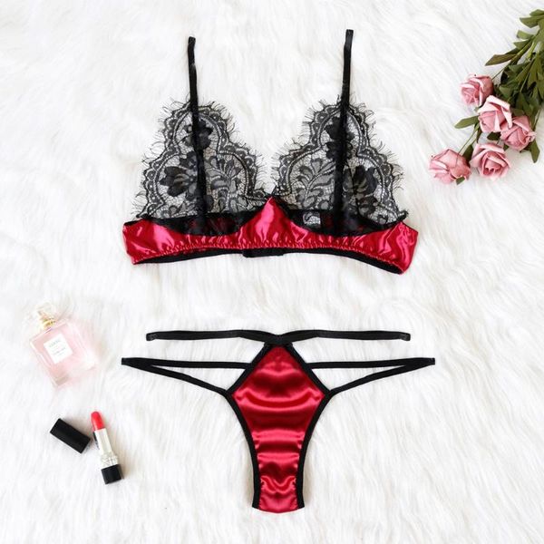 bras sets lingerie bra+set women lady fashion lace push up underwear sleepwear g-string femme bandage thong bra f528, Red;black
bras sets lingerie bra+set women lady fashion lace push up underwear sleepwear g-string femme bandage thong bra f528, Red;black